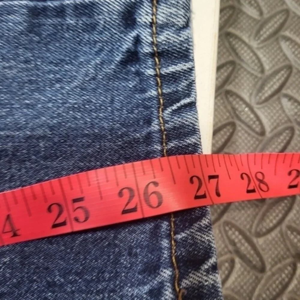 Levis 505 Blue Denim Jeans - Picture 4 of 8